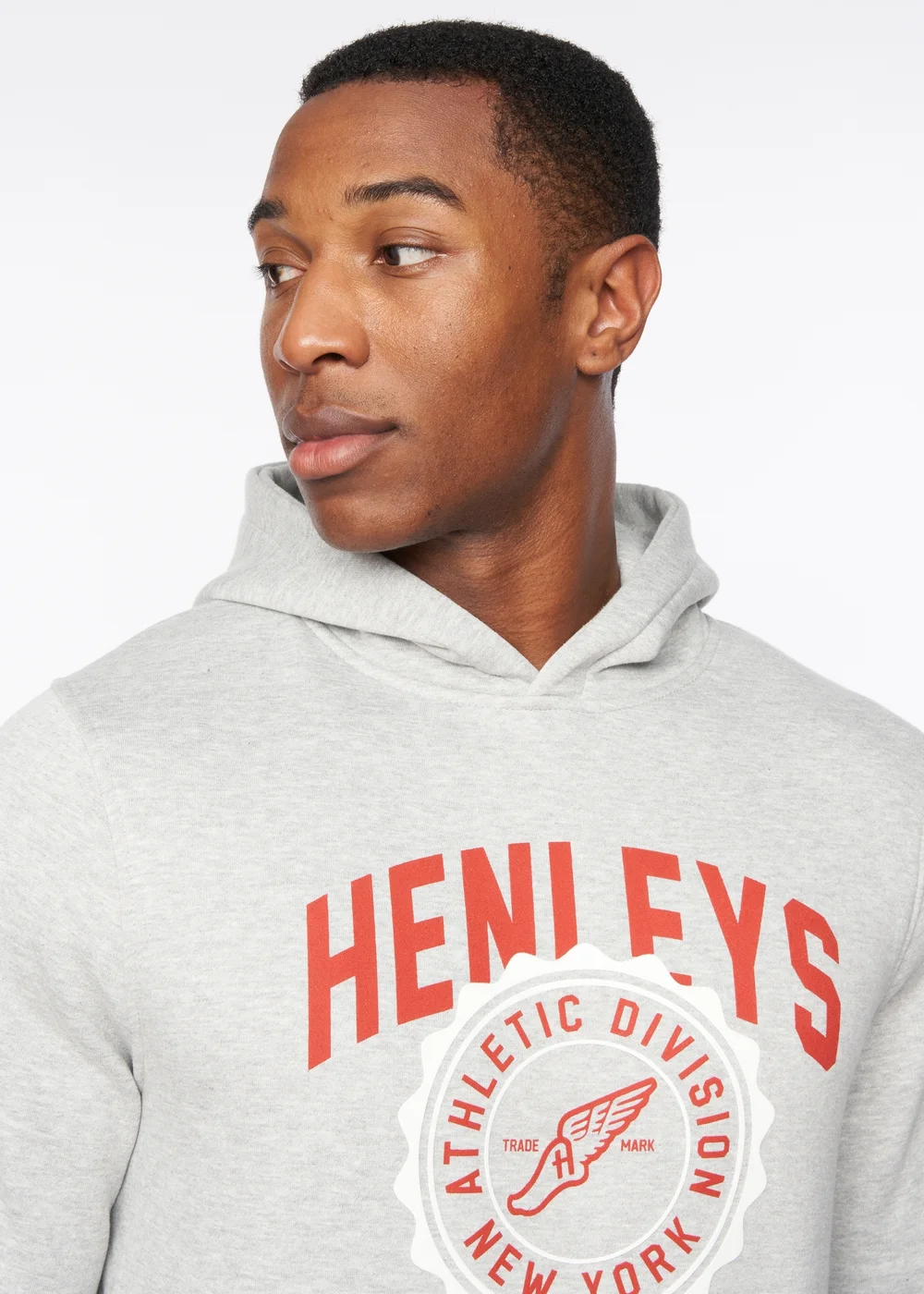 Henleys Grey Tipton Hoodie - M Image 4