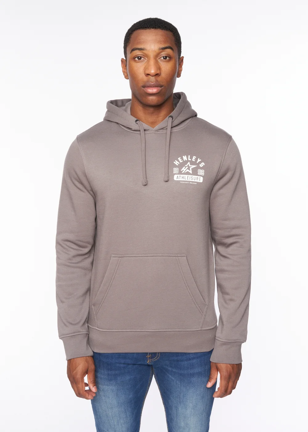 Henleys Dark Grey Upton Hoodie - M Image 1