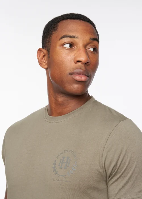 Henleys Khaki Alston T-Shirt - M Image 4