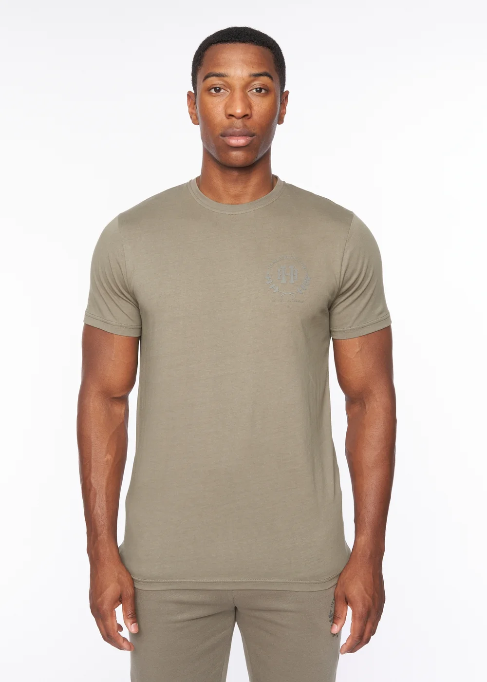 Henleys Khaki Alston T-Shirt - M Image 1