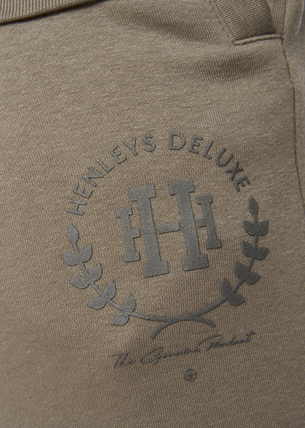 Henleys Khaki Alston Joggers - Medium Image 5