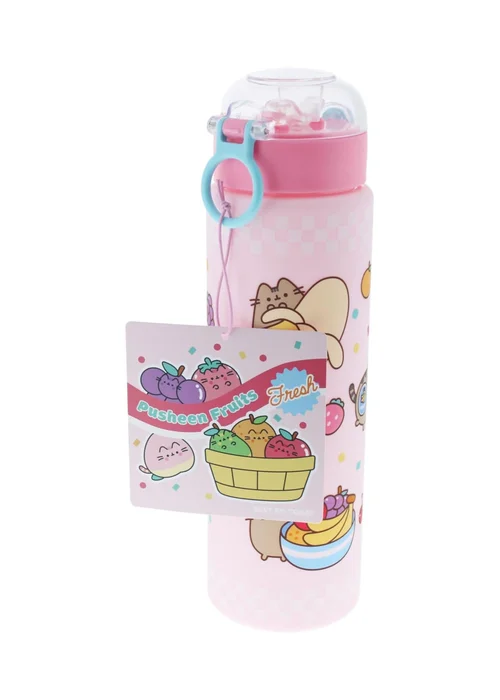 Pusheen Pink Water Bottle - One Size Image 2