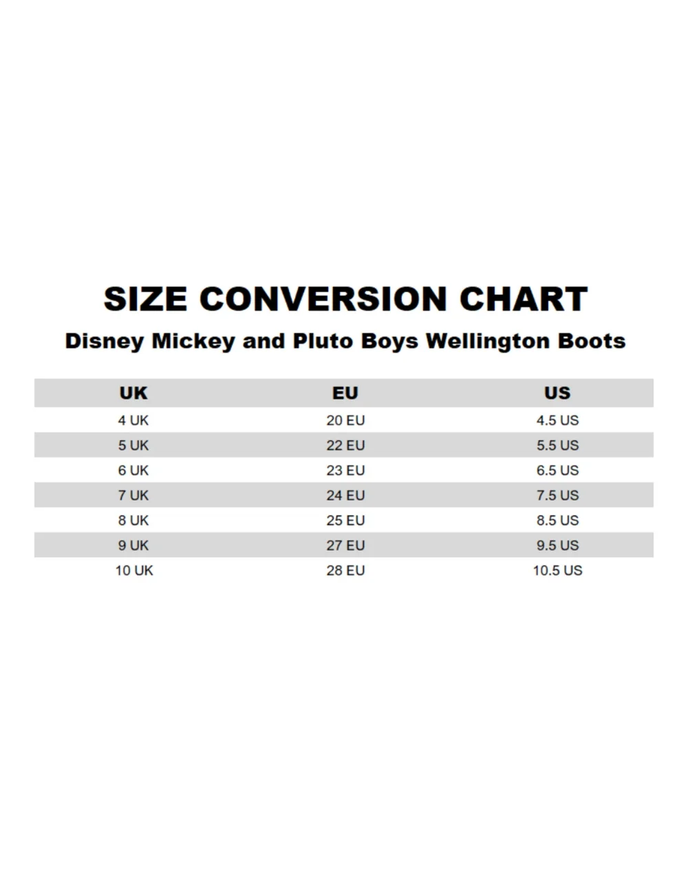 Vanilla Underground Disney Boys Multicoloured Mickey & Pluto Wellington Boots with Handles (4 - 10 Younger) - 4 Infants Image 6