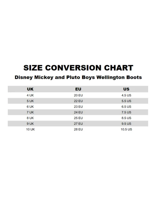 Vanilla Underground Disney Boys Multicoloured Mickey & Pluto Wellington Boots with Handles (4 - 10 Younger) - 4 Infants Image 6