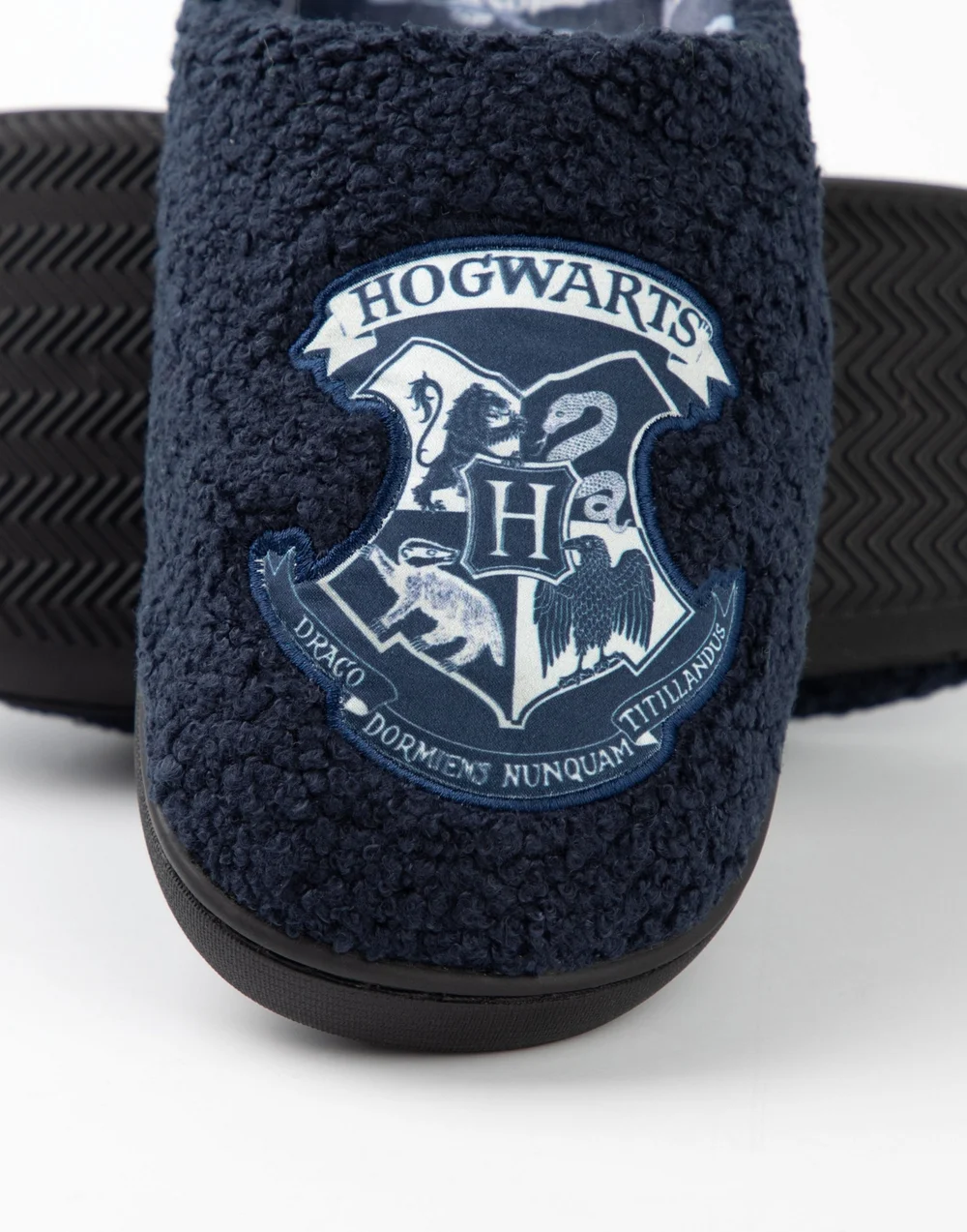 Vanilla Underground Harry Potter Womens Blue Hogwarts Mule Slippers - 7-8 Image 5