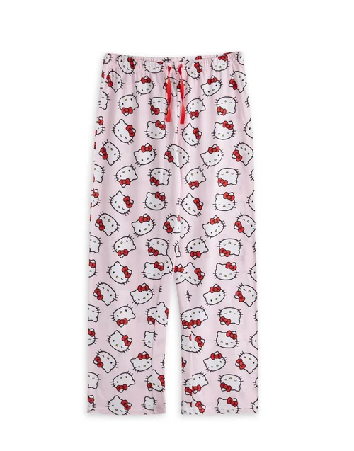 Vanilla Underground Hello Kitty Womens Pink Character Pyjama Set - Medium Image 5