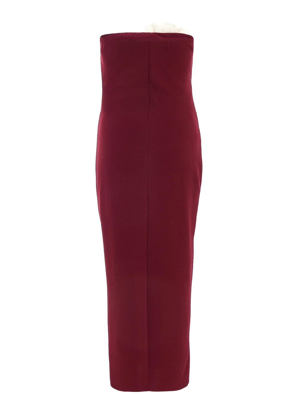 Quiz Red Corsage Midaxi Dress - 6 Image 5