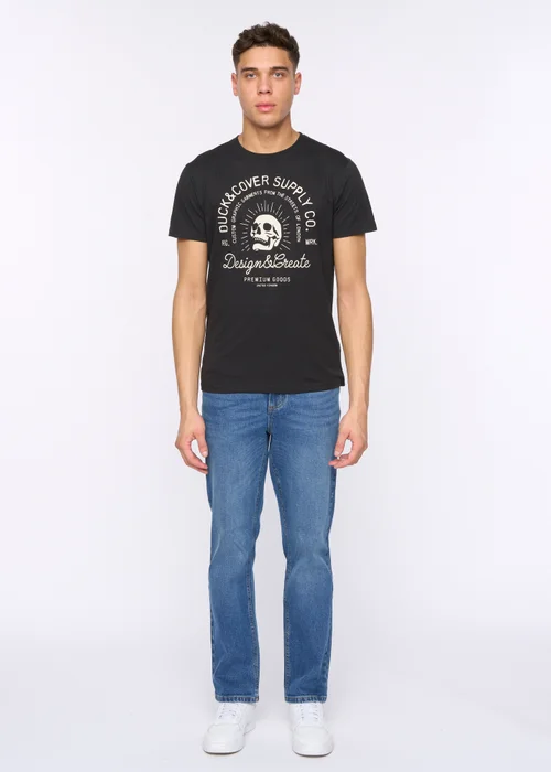 Duck & Cover Denim Blue Hydras Straight Leg Jeans - 30/L30 Image 2