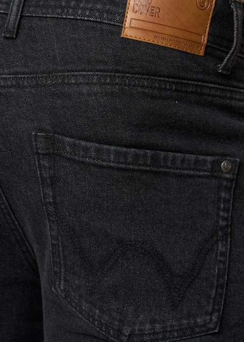 Duck & Cover Black Hydras Straight Leg Jeans - 30 waist 30 leg Image 6