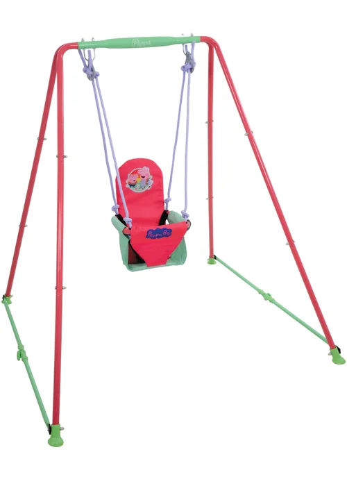 Peppa Pig Fast Folding Toddler Swing - One Size Image 1