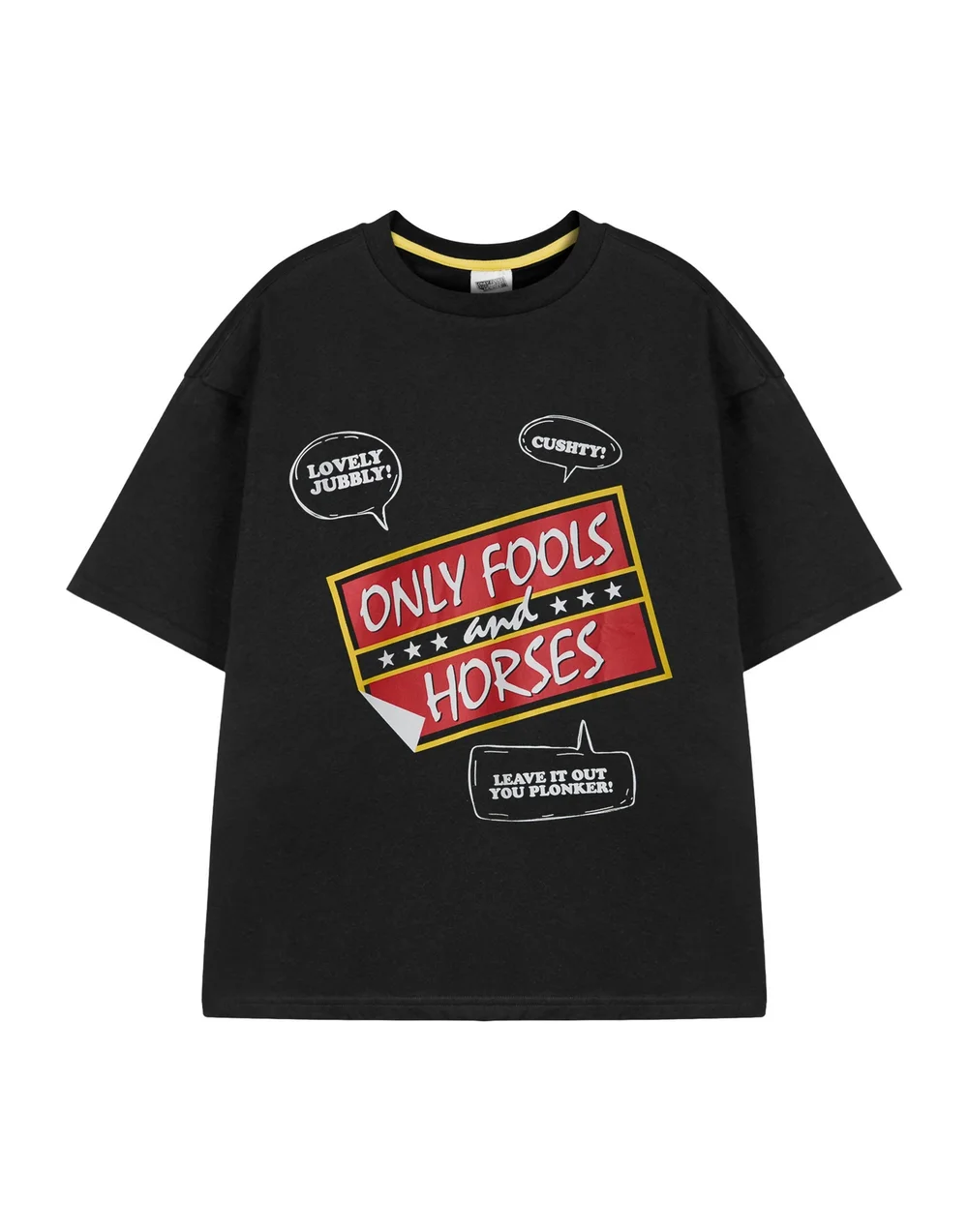 Vanilla Underground Only Fools And Horses Black Logo Pyjama Set - Extra Large Image 3