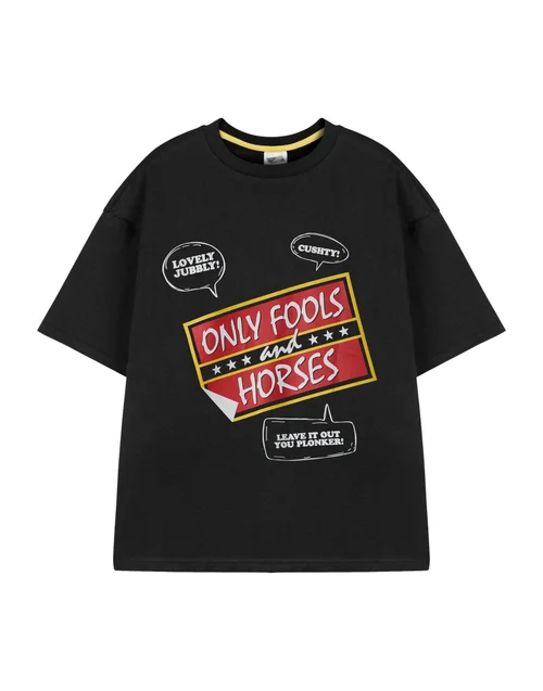 Vanilla Underground Only Fools And Horses Black Logo Pyjama Set - Extra Large Image 3