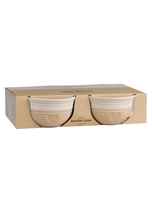 Mason Cash Cream Rustic Charm Mini Bowls 4pc - One Size Image 3