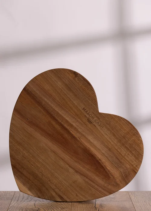 Mason Cash Wood Rustic Charm Heart Chopping Board - One Size Image 2