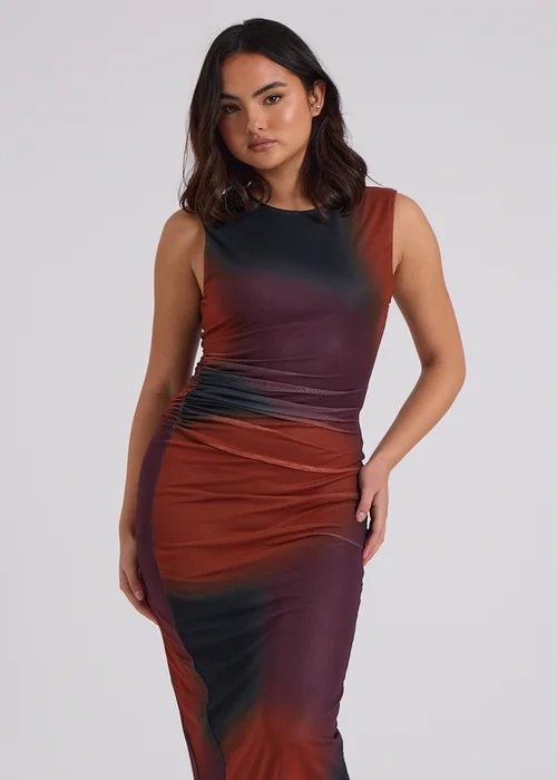 Urban Bliss Purple Tie Dye Midaxi Dress - 8 Image 3