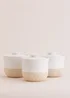 Mason Cash Cream Rustic Charm Storage Jars 3pc - One Size Image 3