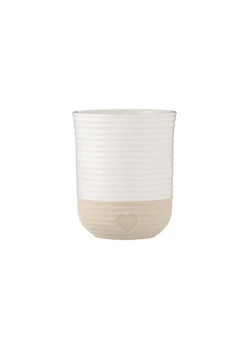 Mason Cash Cream Rustic Charm Utensil Jar - One Size Image 1
