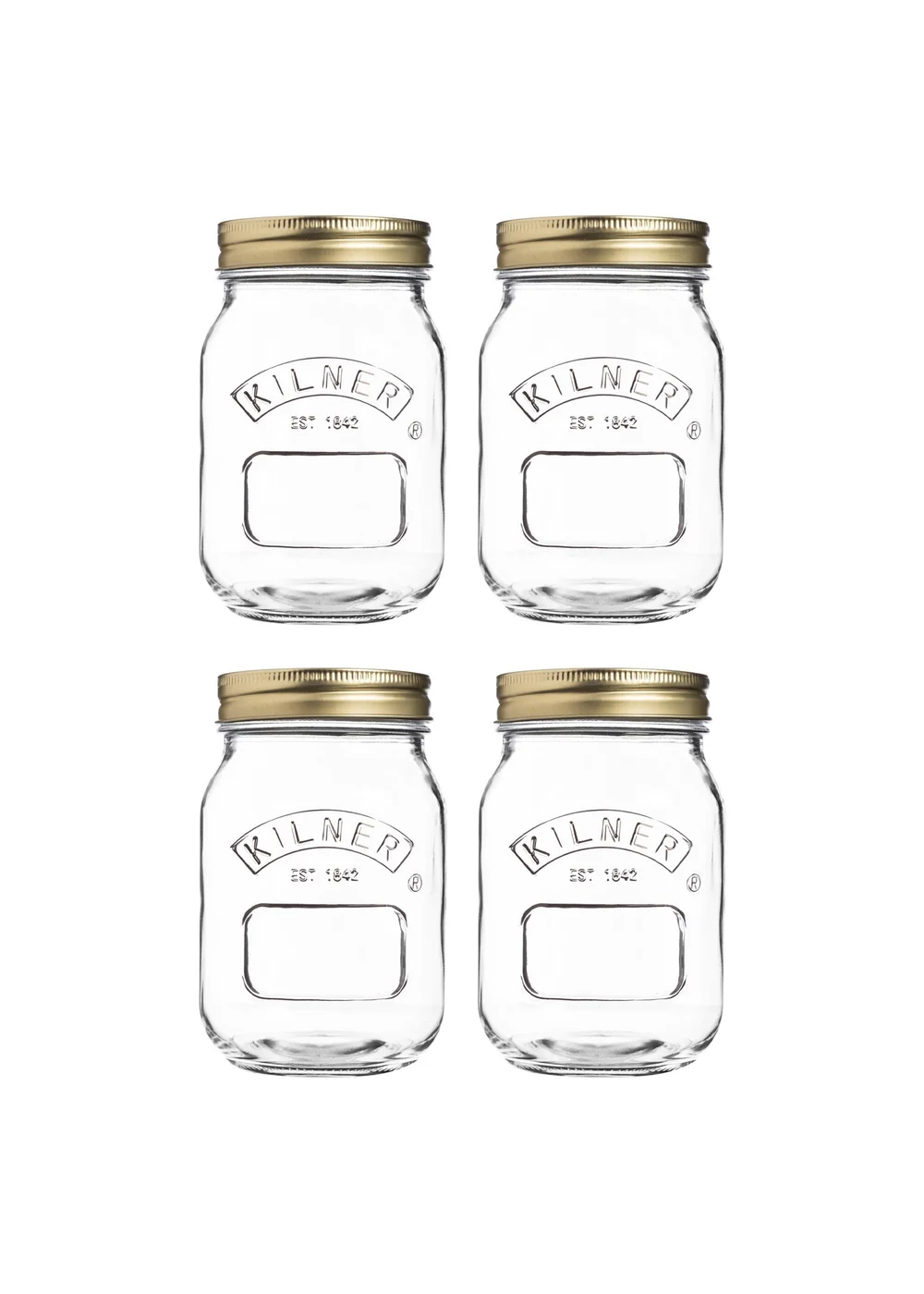 Kilner Preserve Jars 4pc - Small Image 1