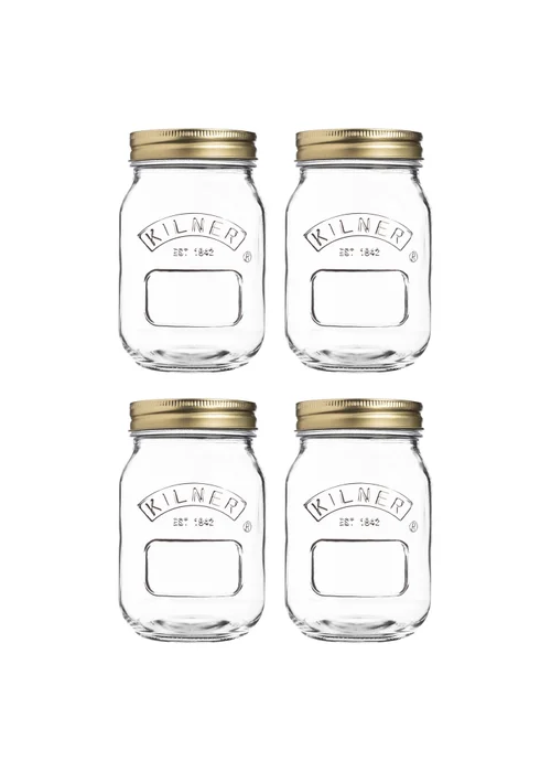 Kilner Preserve Jars 4pc - Small Image 1