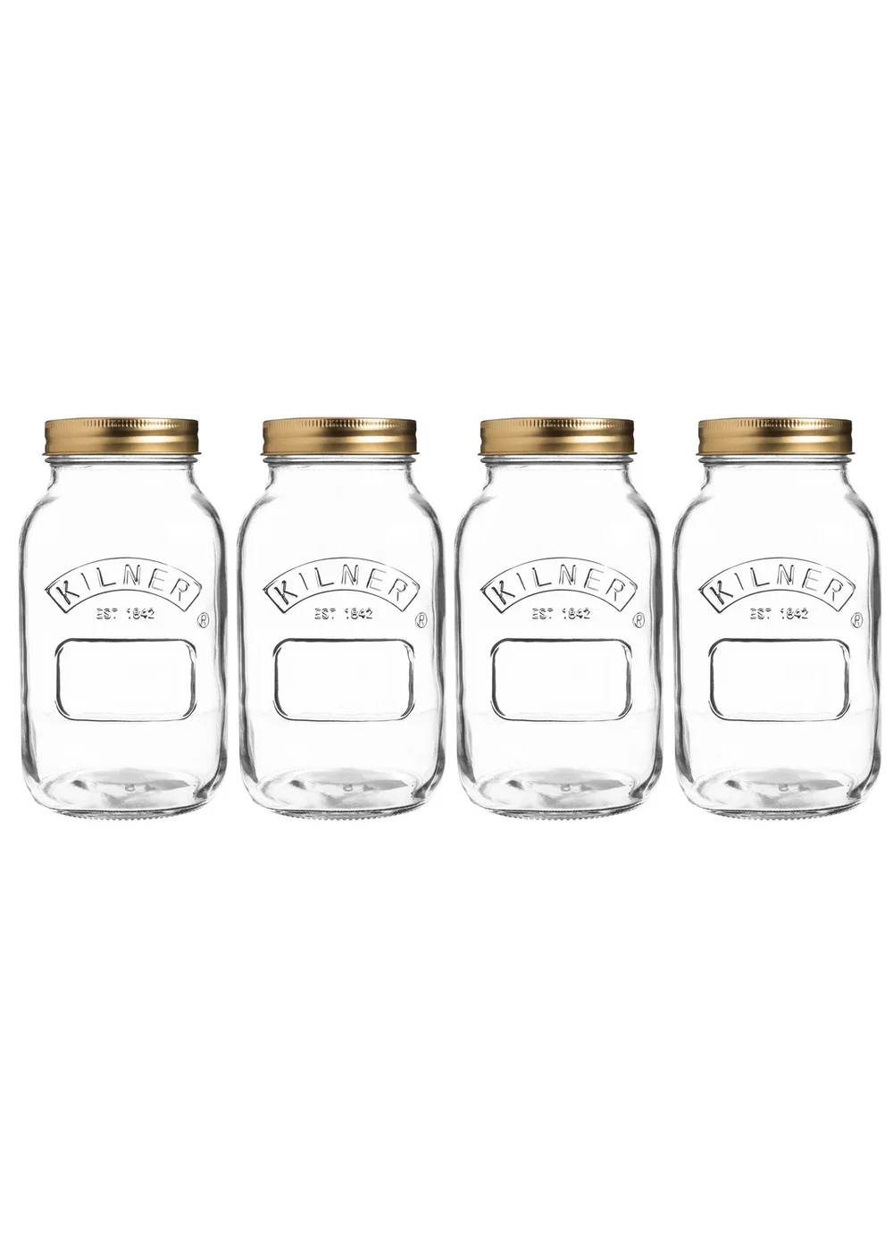 Kilner Preserve Jars 4pc - Medium Image 1