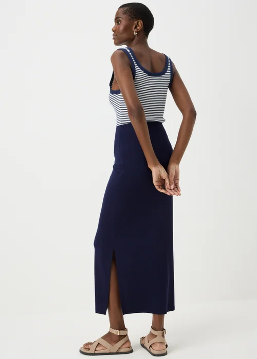 Navy Jersey Maxi Skirt - 8 Image 2