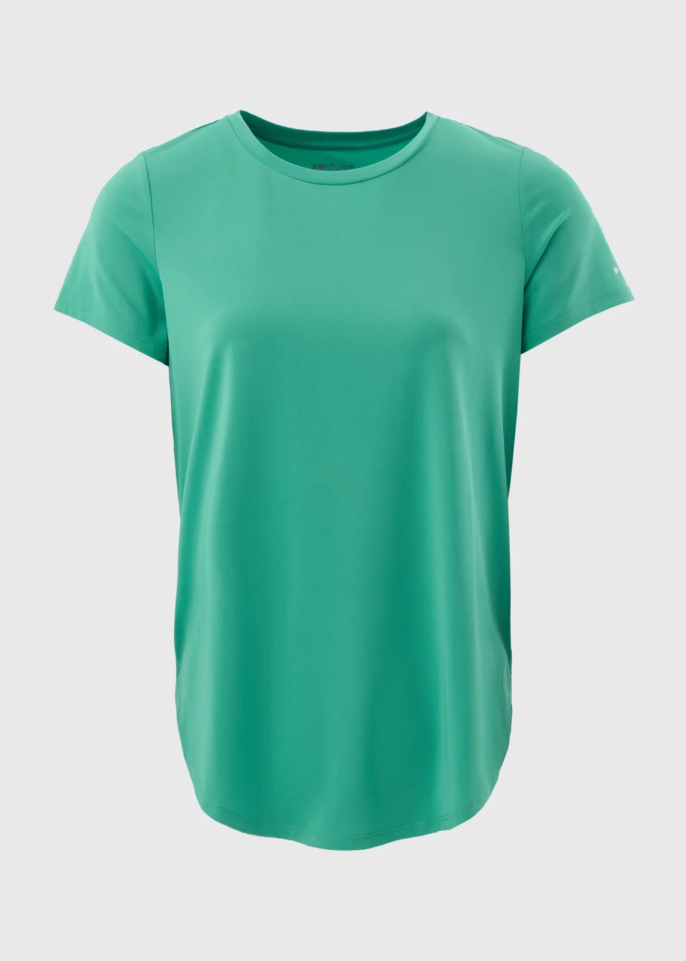 Souluxe Green Longline T-Shirt - S Image 3