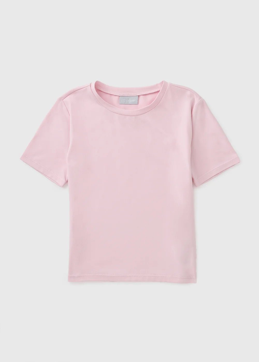 Girls Pink Soft Touch Sculpt T-Shirt (7-15yrs) - 7 Yrs Image 1