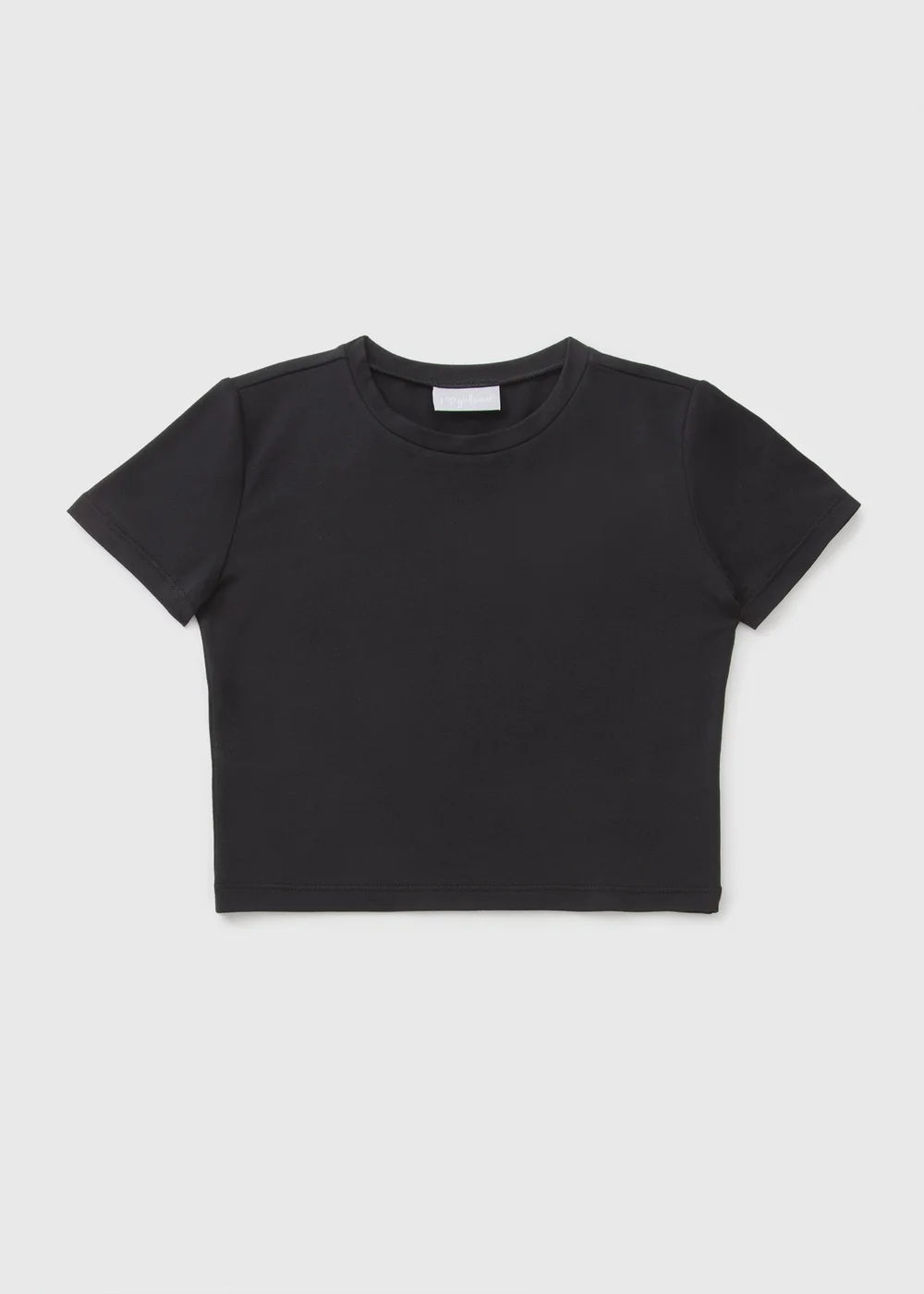 Souluxe Girls Black T-Shirt (7-15yrs) - 7 Yrs Image 1