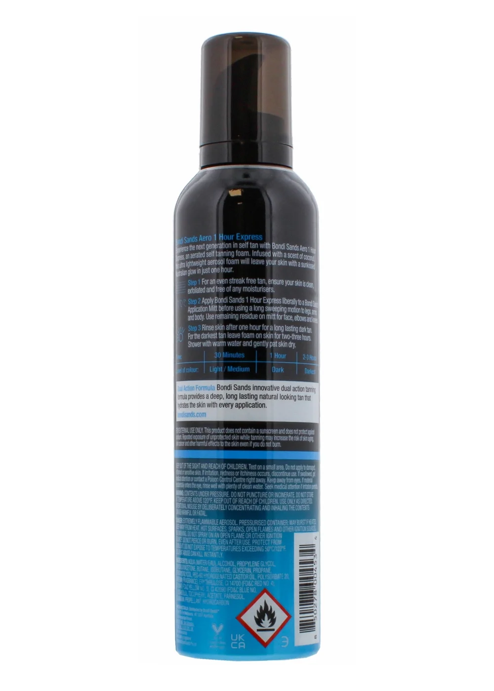 Bondi Sands Aero Self Tan Foam 1 Hour (200ML) - 200ml Image 2