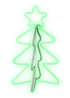 ValueLights Noble Green Neon Style LED Lit Christmas Tree (50cm x 23cm x 23cm) - One Size Image 5
