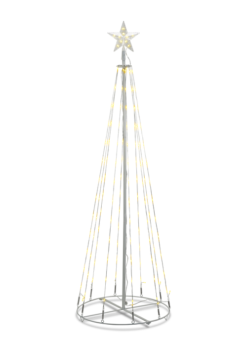 ValueLights White Balsam IP44 Maypole LED Christmas String Lights Decoration - One Size Image 3