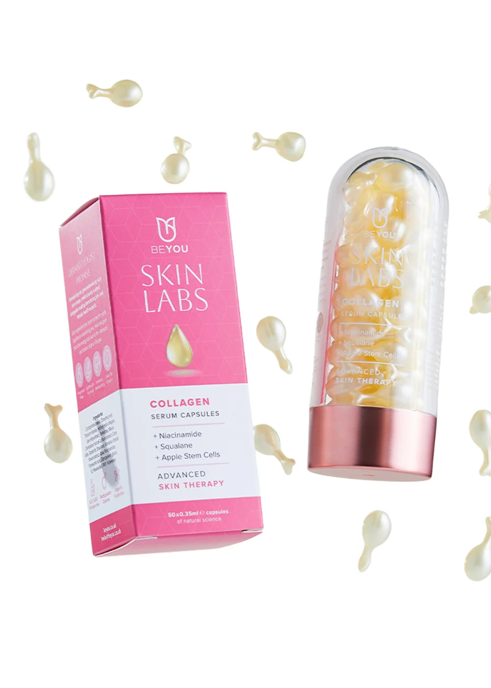Be You Skin Labs Collagen Serum Capsules (50 Capsules) - No Size Image 6