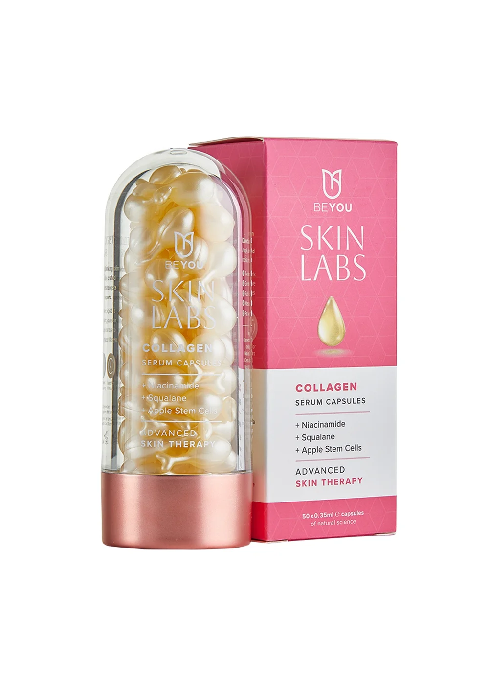 Be You Skin Labs Collagen Serum Capsules (50 Capsules) - No Size Image 1
