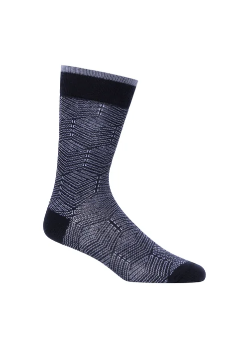 Duck & Cover Blue 7-Pack Bellion Socks - One Size Image 3
