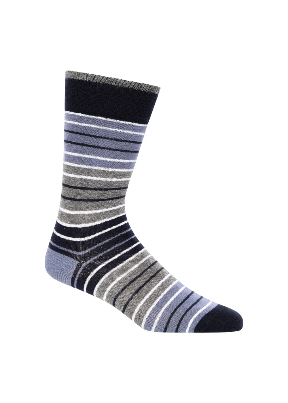 Duck & Cover Blue 7-Pack Bellion Socks - One Size Image 5
