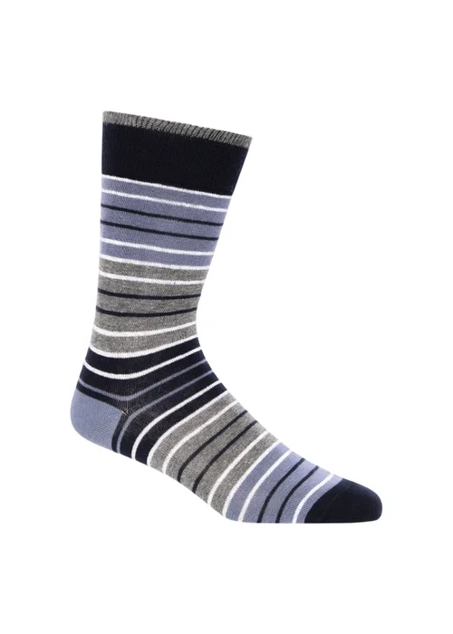 Duck & Cover Blue 7-Pack Bellion Socks - One Size Image 5