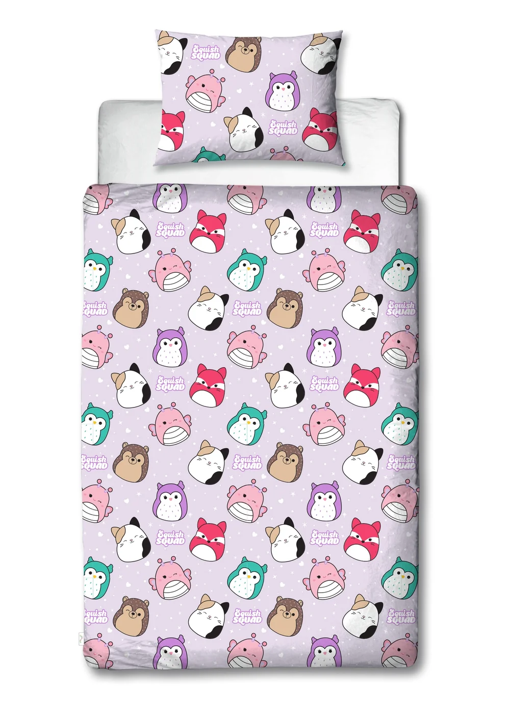 Squishmallow Bright Reversible Duvet Cover Set - Single Image 2