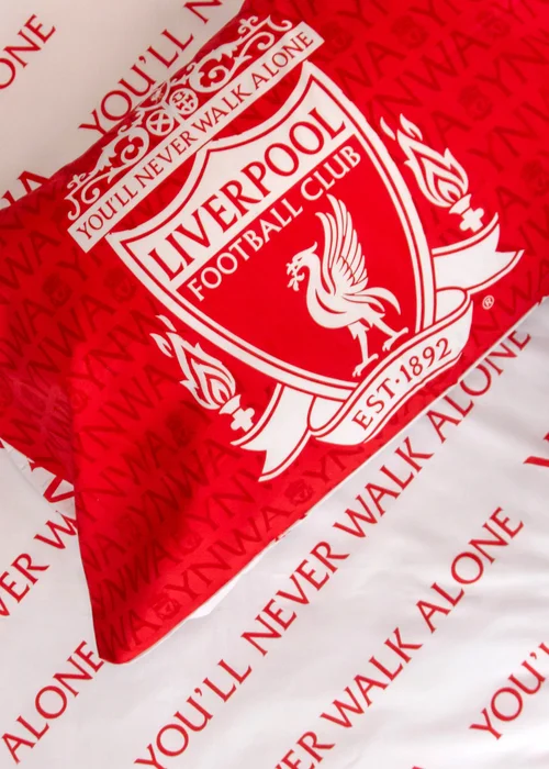 Liverpool Tone Reversible Duvet Cover Set - Single Image 4