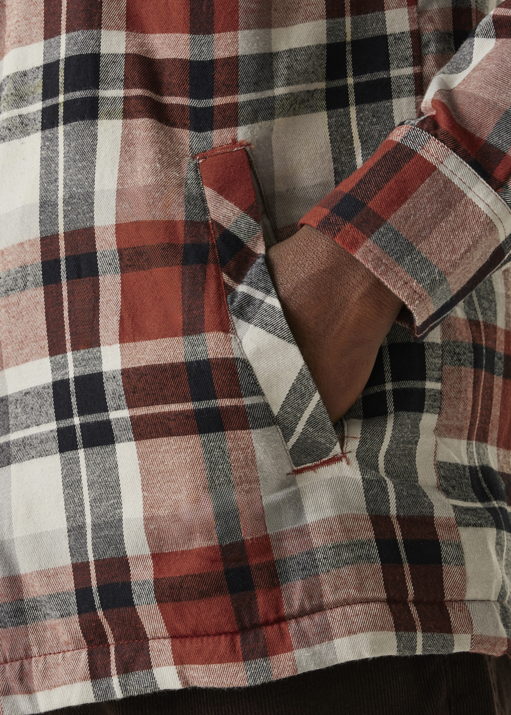 Regatta Burnt Henna Check Thamos Shirt - M Image 5