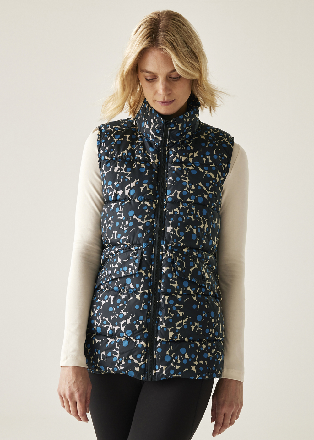 Regatta Berry Bubble Blue Orla Bodywarmer - 8 Image 1