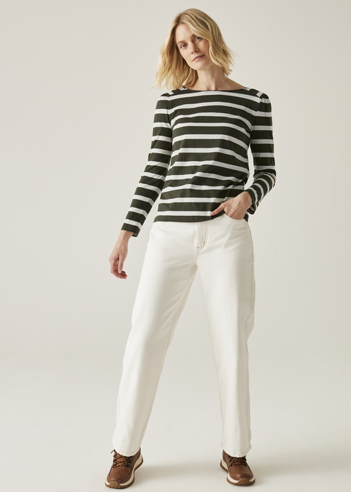Regatta Dark Khaki Federica T-Shirt - 8 Image 4