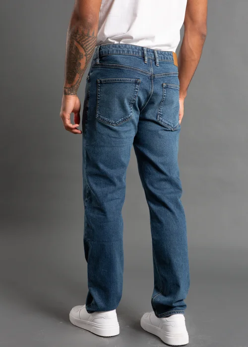 French Connection Blue Cotton Regular Fit Stretch Jeans - 28/L32 Image 5