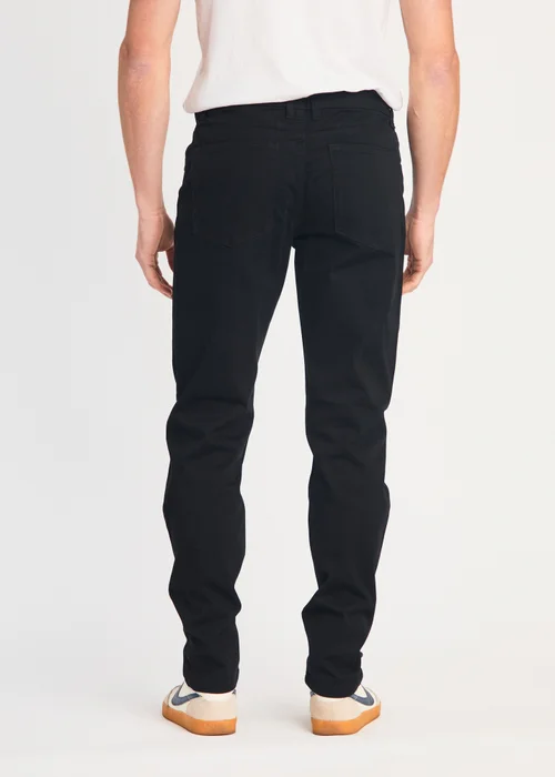 French Connection Black Cotton Five-Pocket Chino Trousers - S Image 2