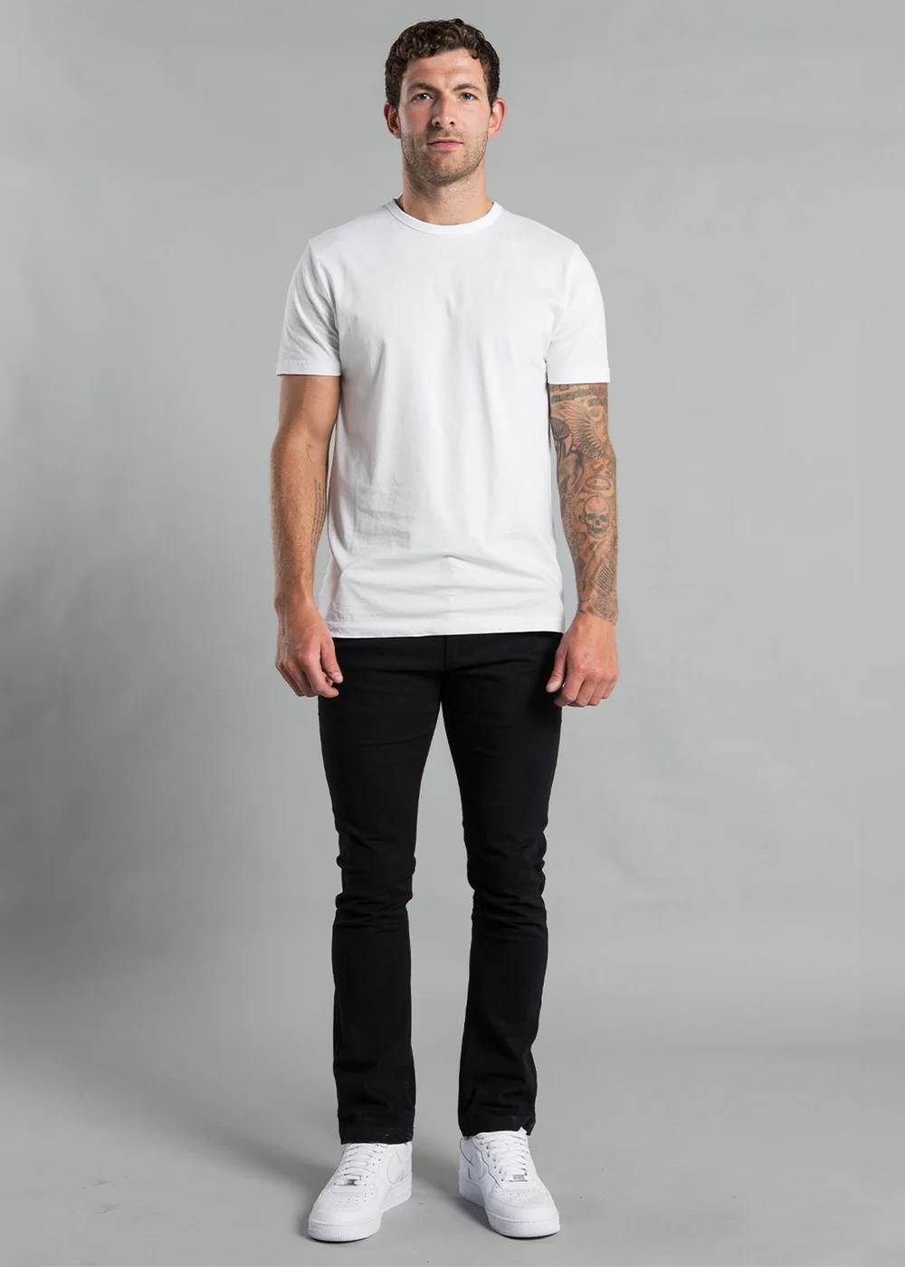 French Connection Black Cotton Regular Fit Chino Trousers - S Image 4