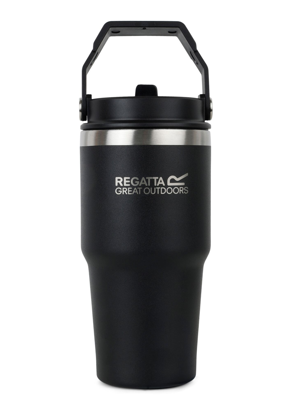Regatta Black Thermulate Insulated Tumber 0.6L - One Size Image 1