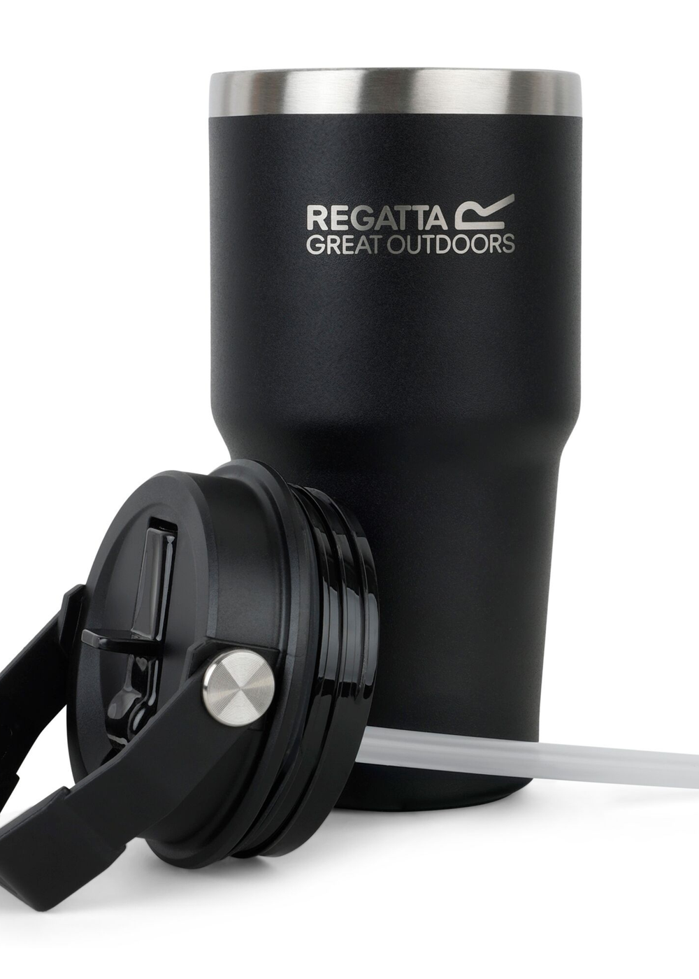 Regatta Black Thermulate Insulated Tumber 0.6L - One Size Image 3