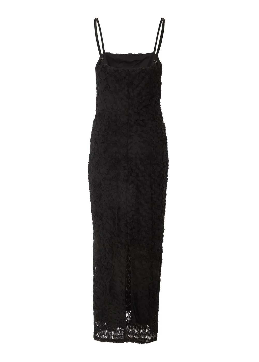 Quiz Black Floral Midaxi Dress - 6 Image 5