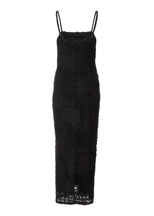 Quiz Black Floral Midaxi Dress - 6 Image 5
