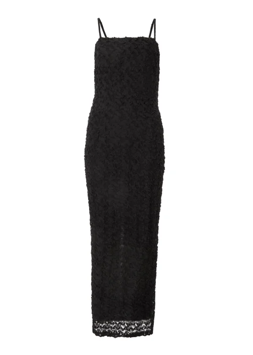 Quiz Black Floral Midaxi Dress - 6 Image 4