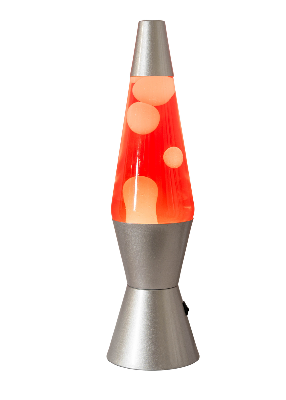 ValueLights Razzo LED Red and White Lava Lamp (37.5cm x 10.5cm x 10.5cm) - One Size Image 3